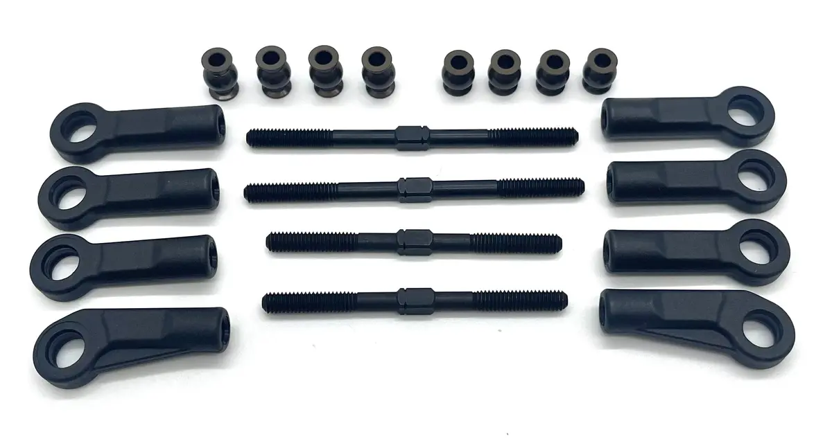 Tekno Mt410 2.0 Camber Links Front/Rear (Bags E & F) Turnbuckles, Ball, Rod Ends Tkr9501 1