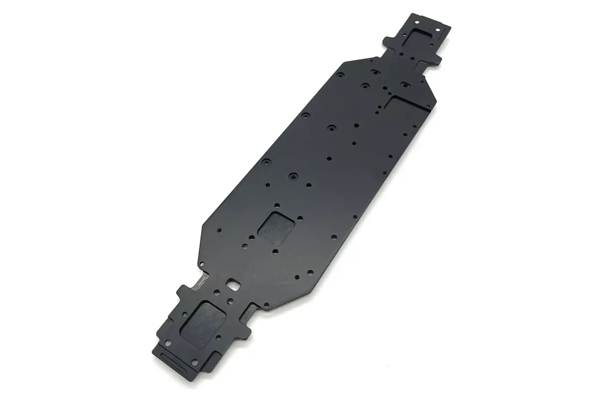 Tekno Sct410 2.0 Chassis (Tkr9508) 7075, Black Anodized, Lightened Tkr9500 1