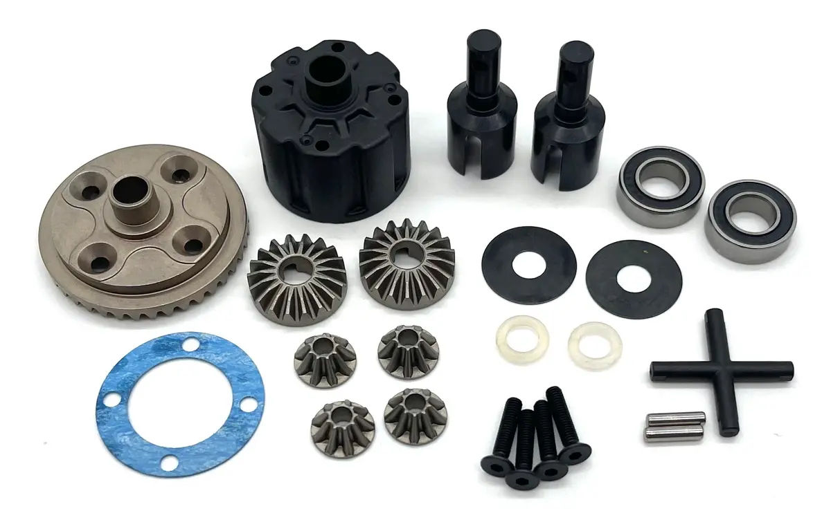 Tekno Mt410 2.0 Differential Front Or Rear (Bag B) W/40T Ring Gear Tkr9501 1