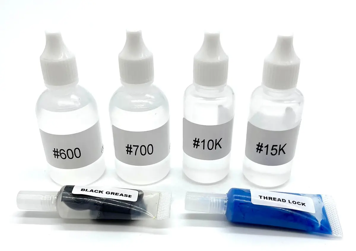 Tekno Sct410 2.0 Lubricant Set, Shock Oils (3 Weights, Grease And Threadlock Tkr9500 1