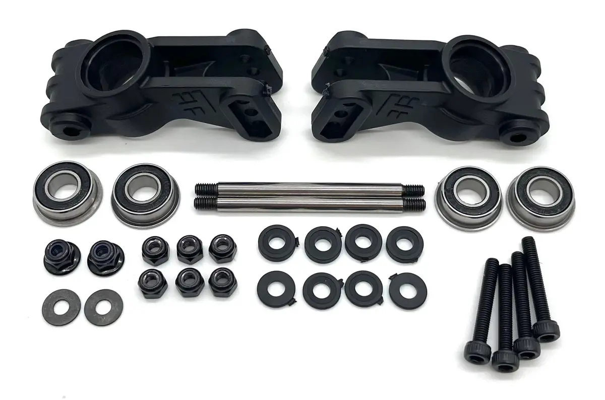 Tekno Sct410 2.0 Rear Hub Assy (Bag F) (Hub, Bearings, Hinge Pins) Tkr9500 1