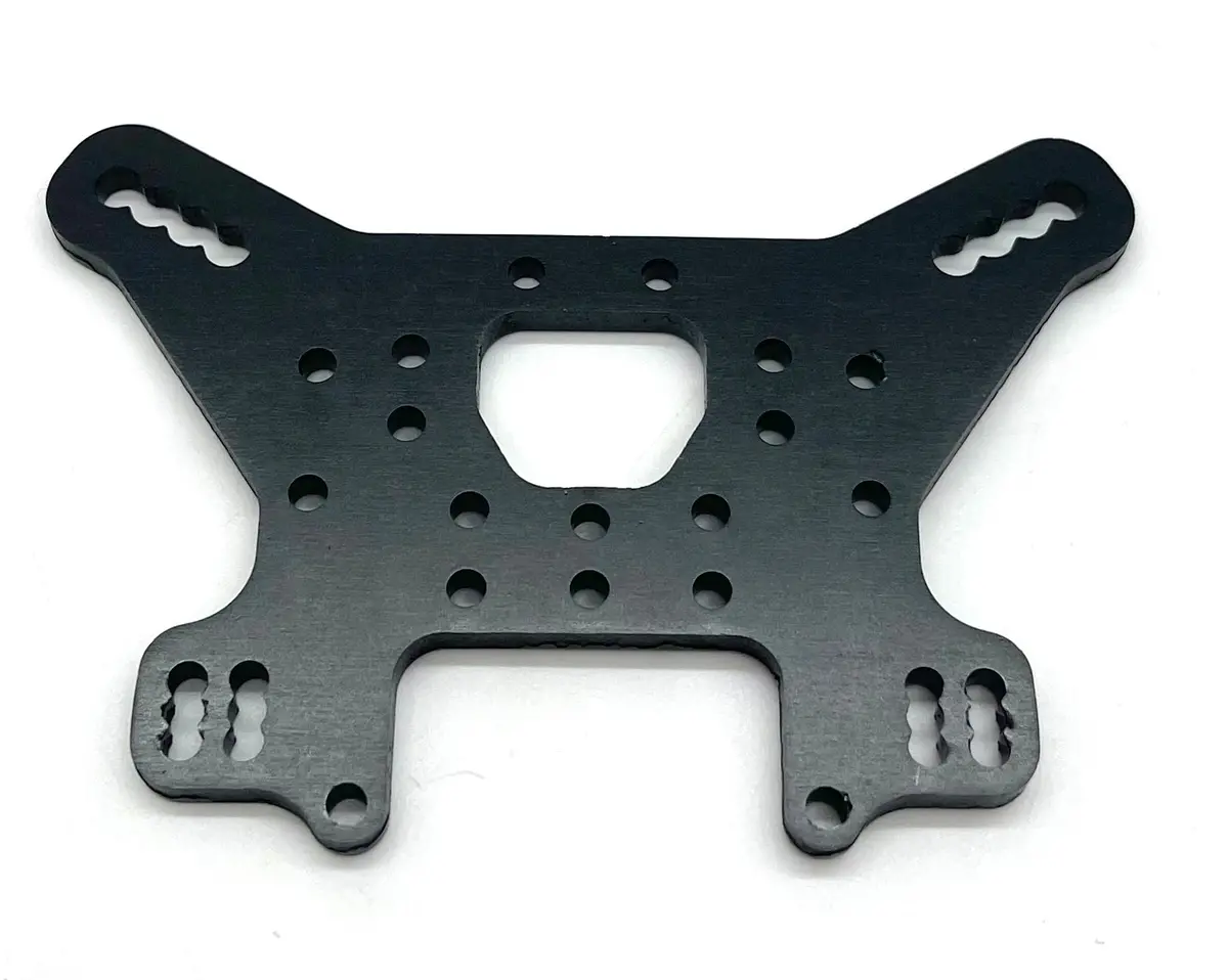 Tekno Sct410 2.0 Shock Tower (Rear, 7075 Cnc, Black Anodized) Tkr9500 1