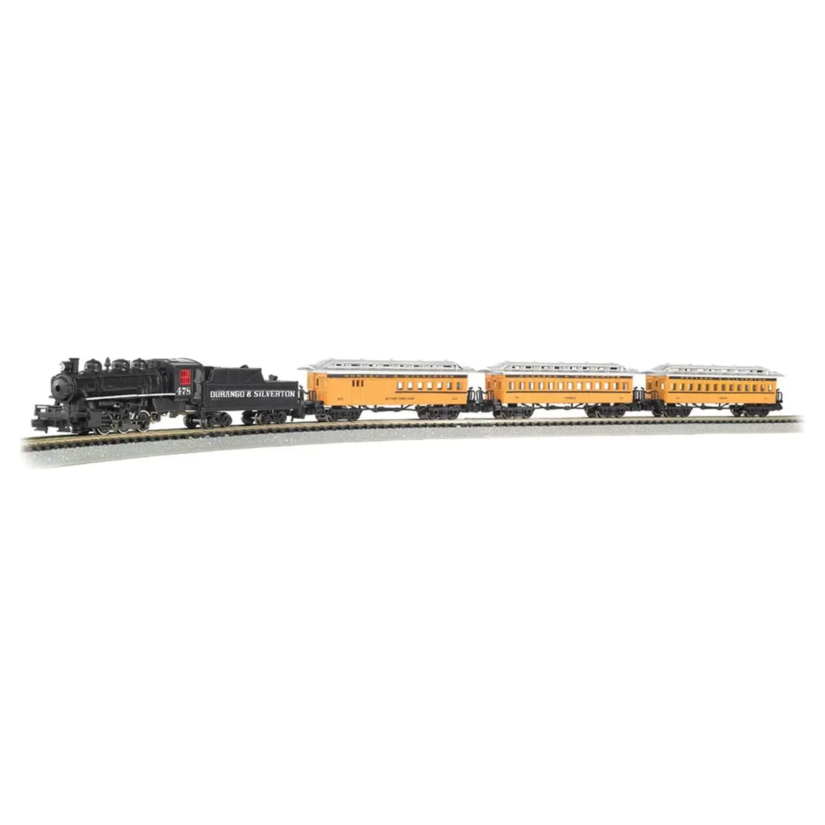 Bachmann Trains - Durango & Silverton N Scale Electric Train Set 1