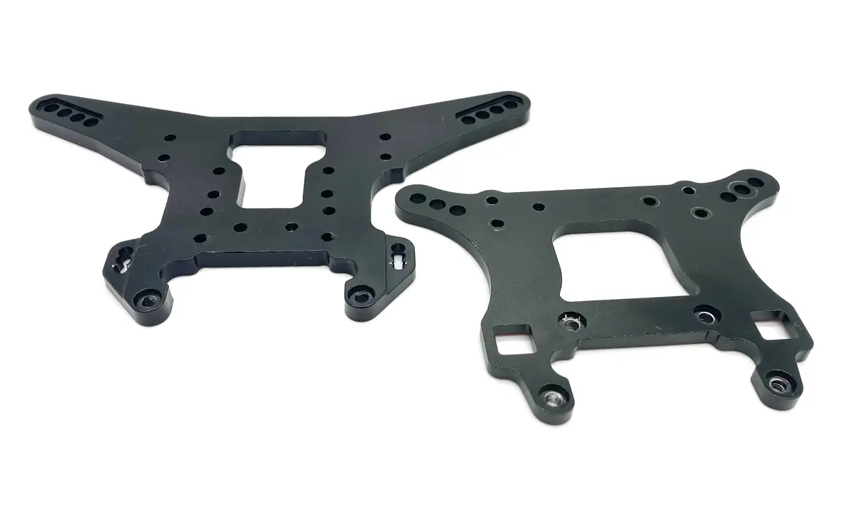 Team Corally Shogun - Towers (Front/Rear Shock Tower Aluminum Anodized C-00177 1
