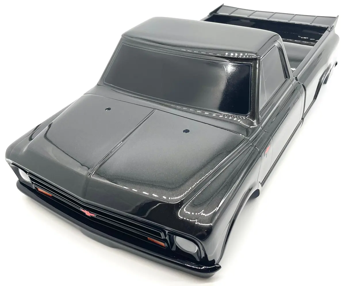 Drag Slash - Body Chevrolet C10 (Black, Complete W/Decals 9411A 94076-4 1