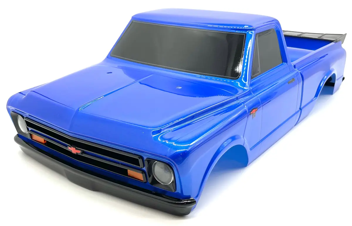 Drag Slash - Body Chevrolet C10 (Blue, Complete W/Decals 9411X 94076-4 1