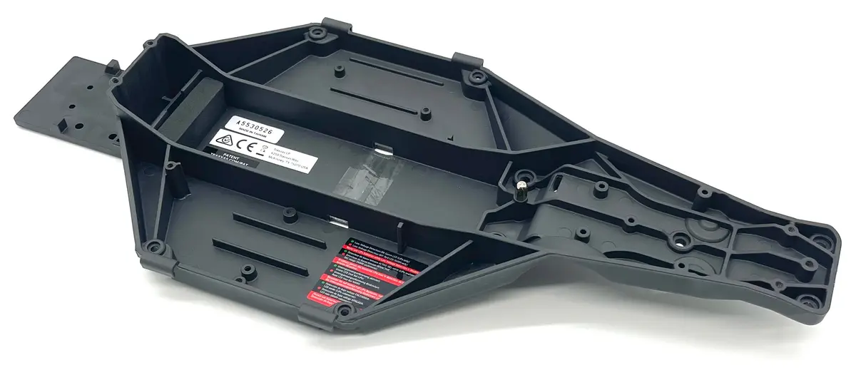Drag Slash - Chassis (Low Cg Gray Composite 5832G 94076-4 1