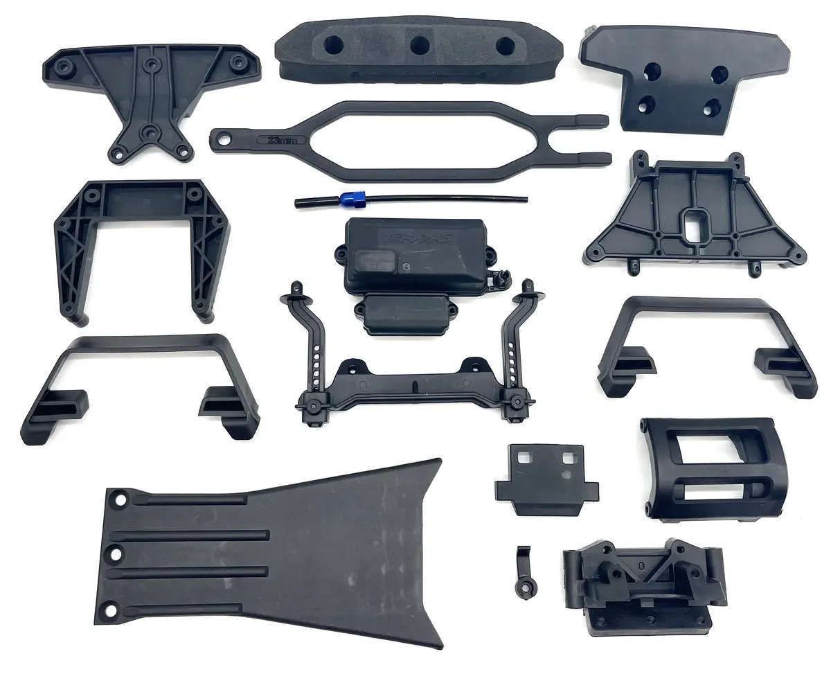 Drag Slash - Receiver Box, Shock Tower, Body Mounts, Nerf Bars 94076-4 1