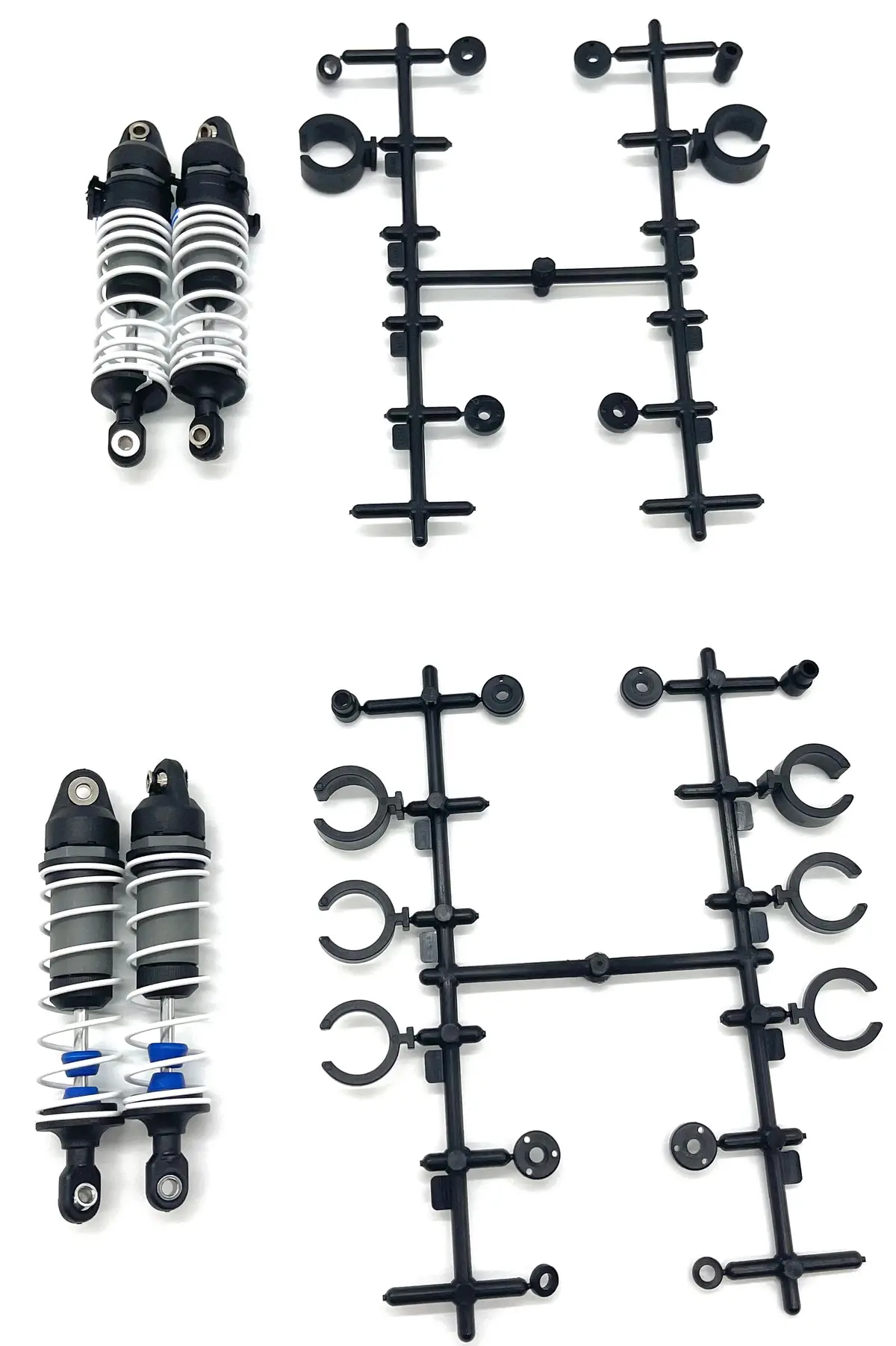 Drag Mustang - Shocks, Front & Rear 3760A Ultra W/Springs (Dampers) Traxxas 94046-4 1
