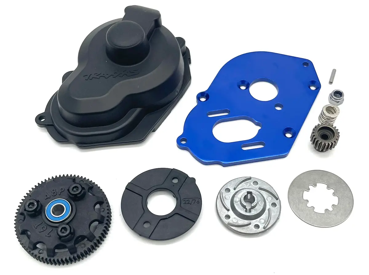 Drag Slash - Spur & Slipper Clutch 76T, Motor Mount, Cover, Torque Control 94076-4 1