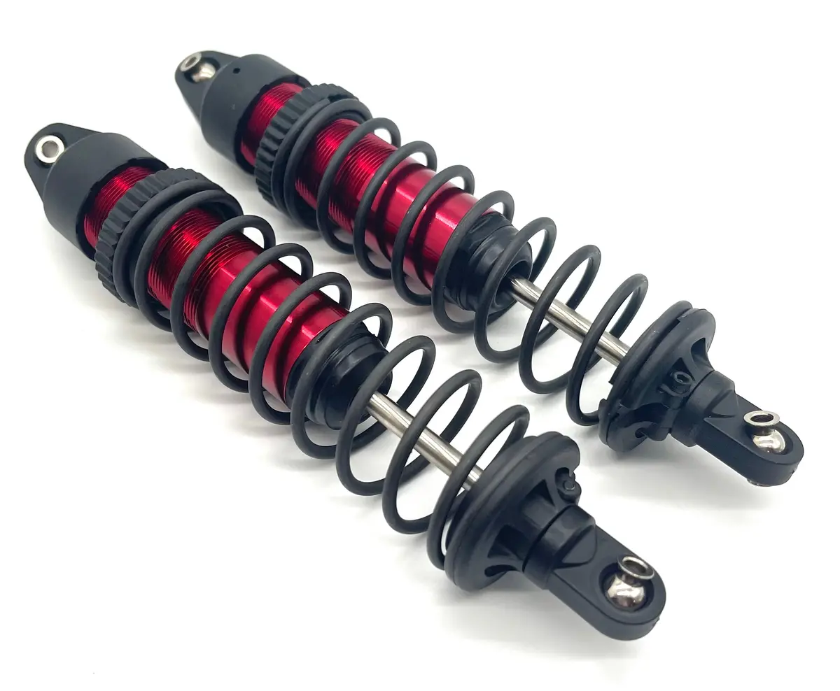 Fits Xrt Shocks (Front Gtx Aluminum Red-Anodized Tra7861r (2) 78086-4 1