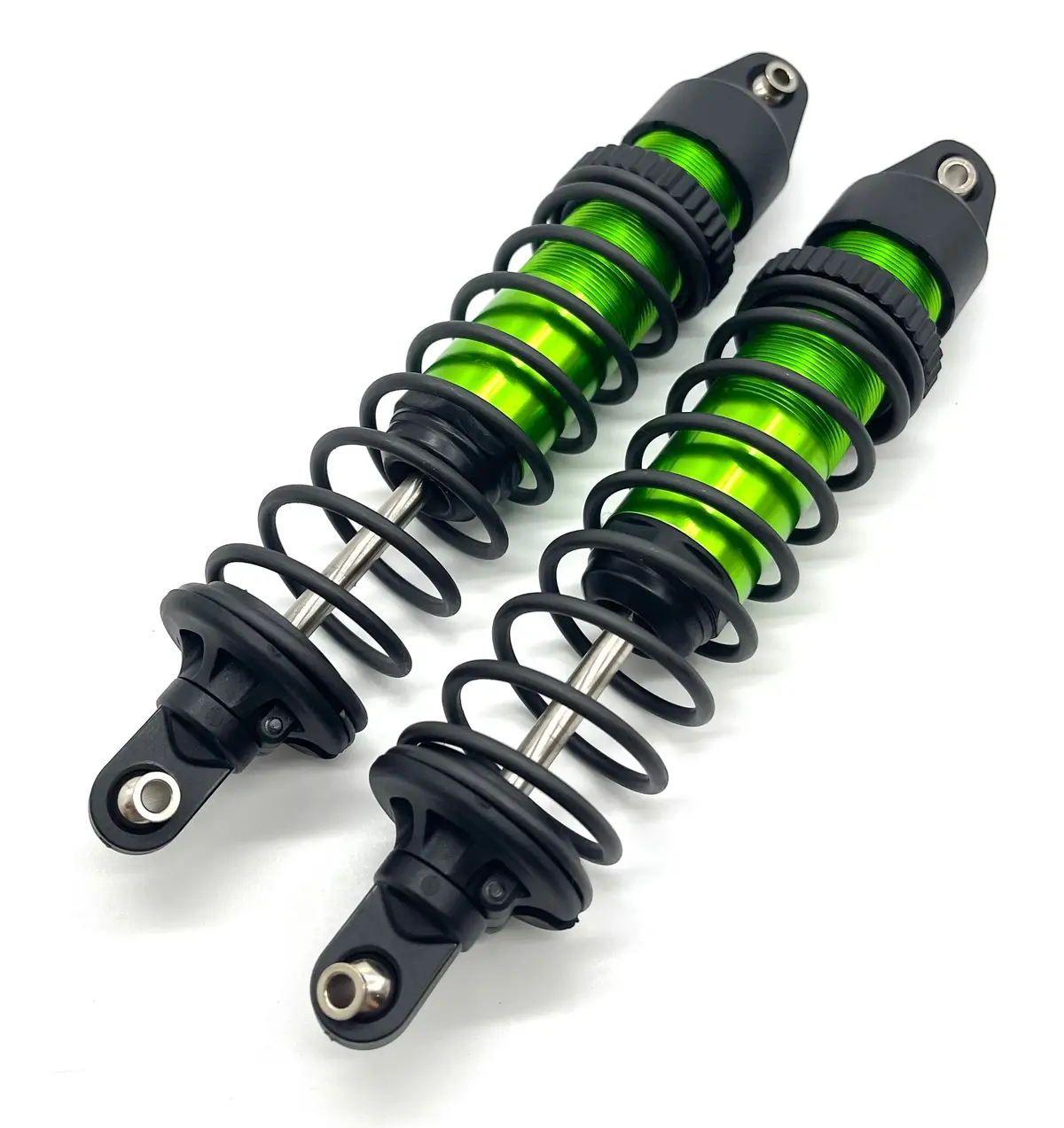Fits Xrt Shocks (Front Gtx Aluminum Green-Anodized Tra7861g (2) 78086-4 1