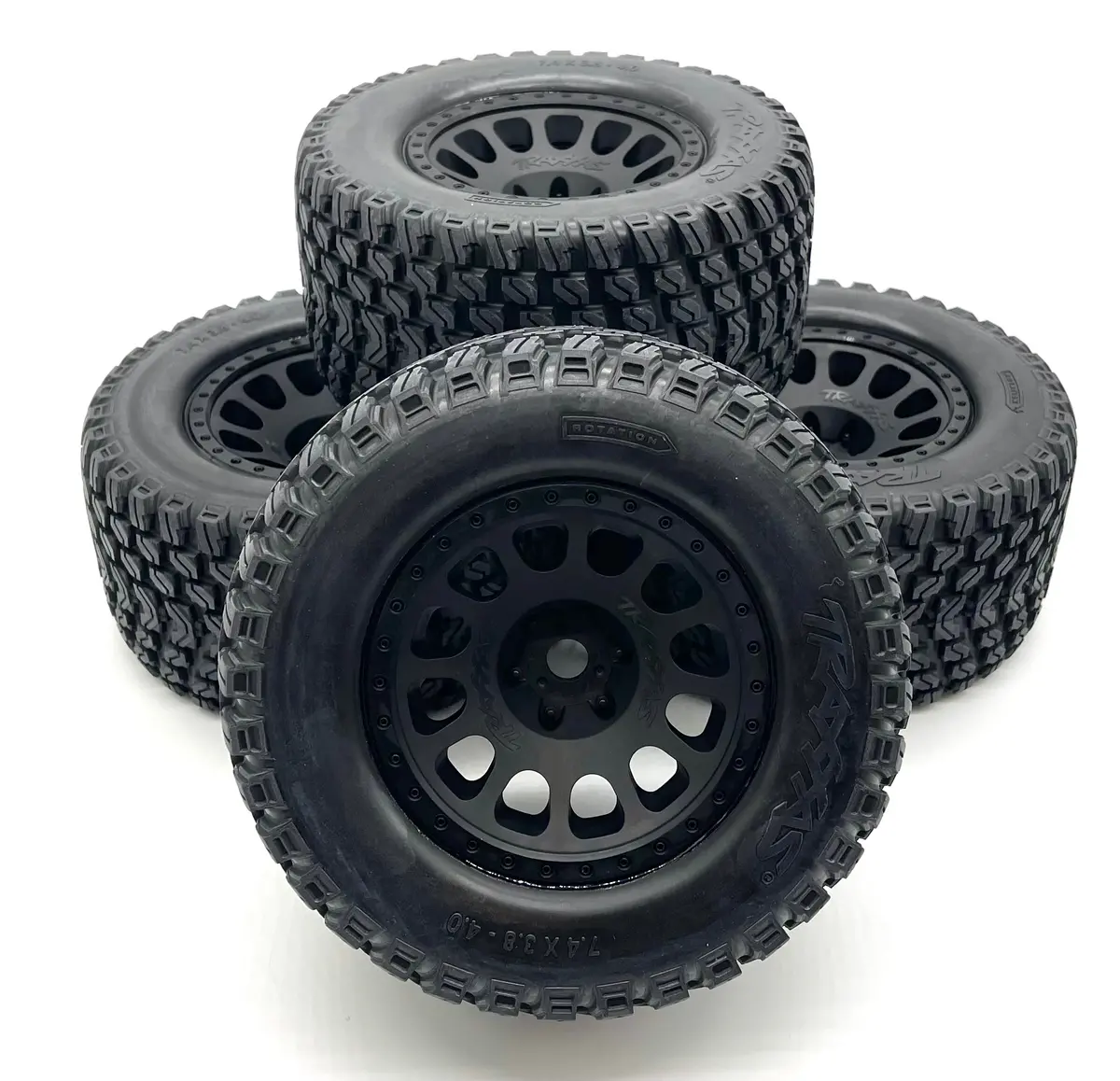 Fits Xrt Wheels & Tires (8S Factory Glued Assembled (Set 4 New 78086-4 1