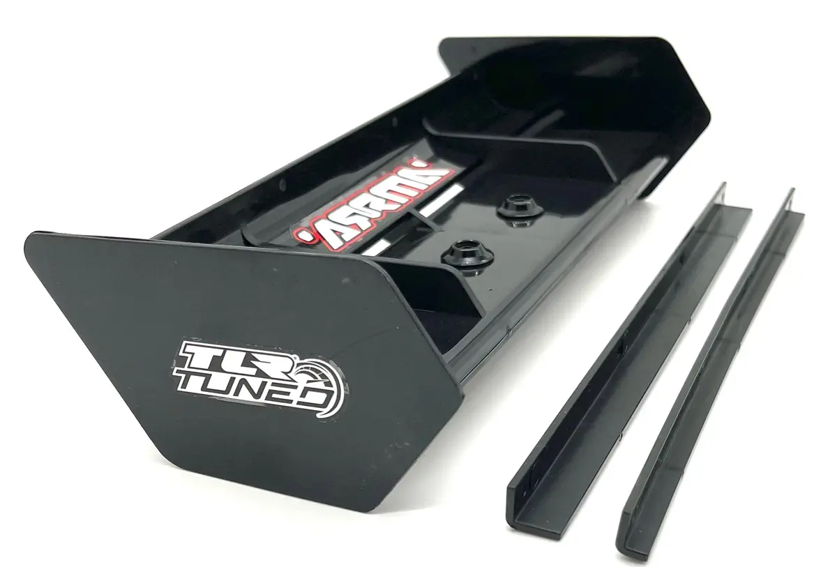Arrma Typhon Tlr - Wing (6S Rear Nylon Spoiler Adjustable Black  Ara8406 1