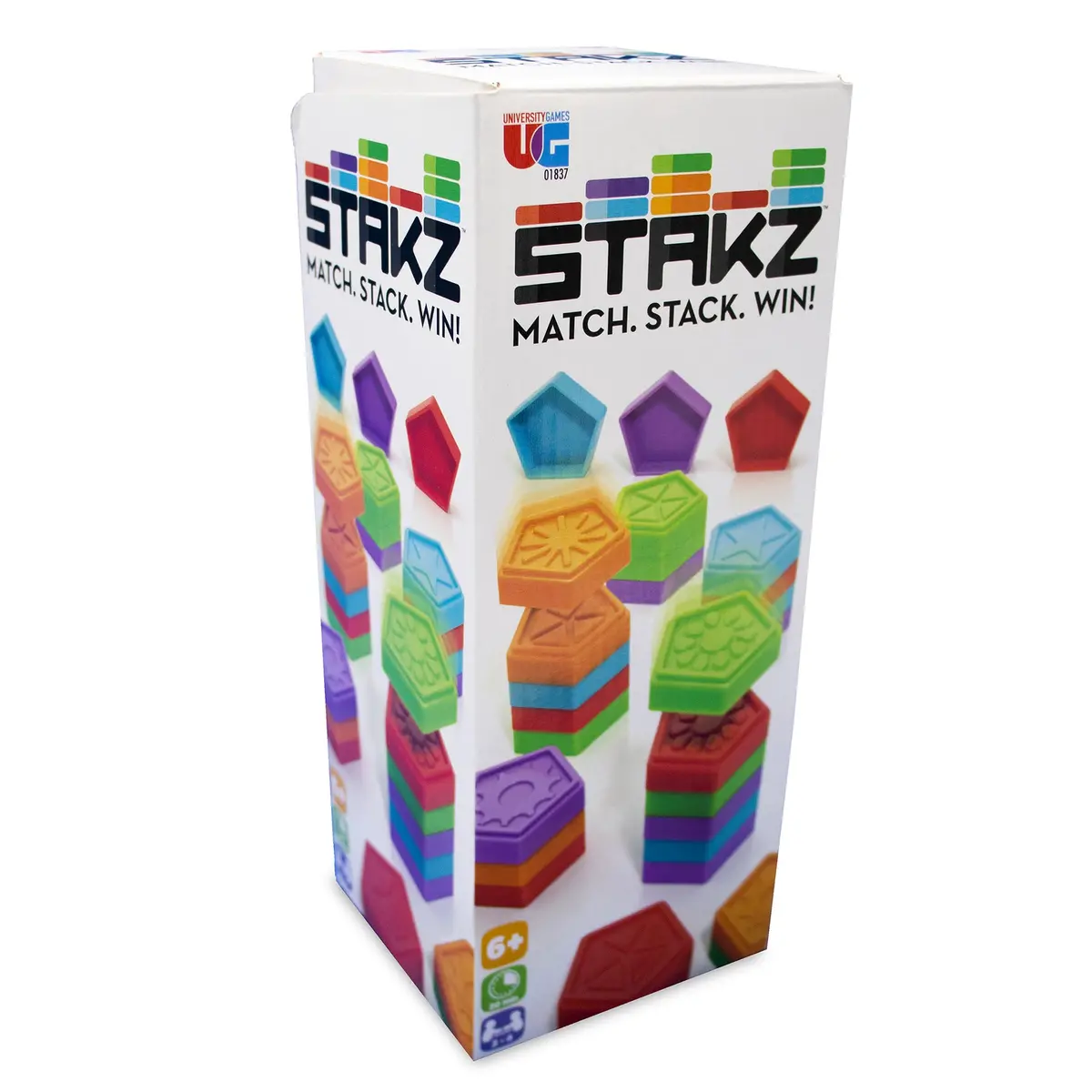 University Games Stakz Strategic Tile-Stacking Game 1