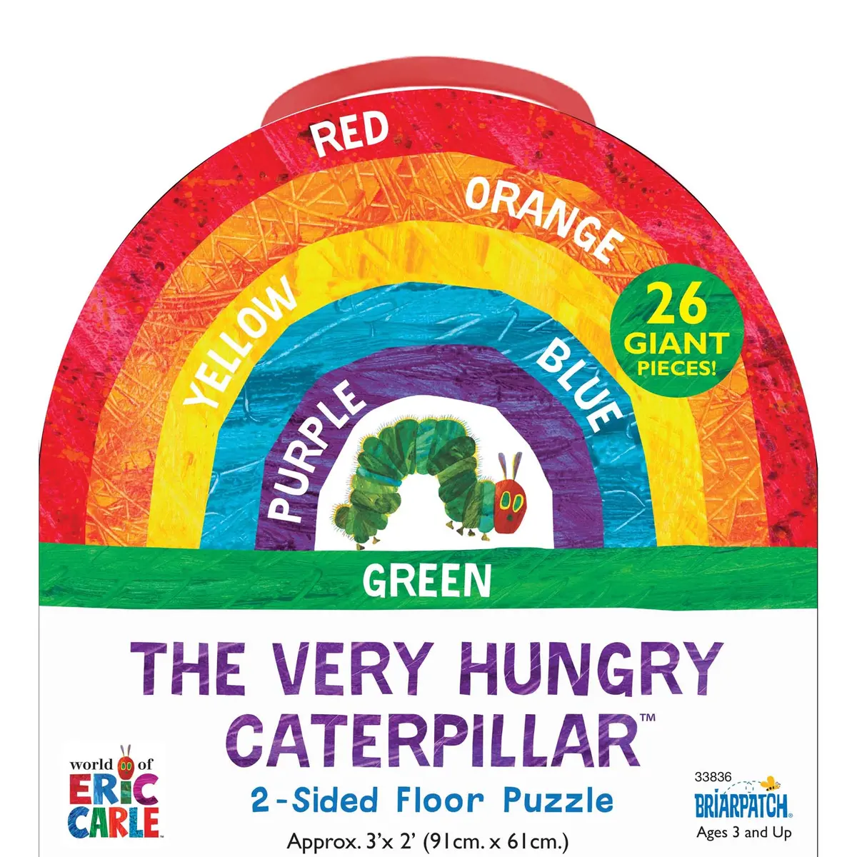 Briarpatch Eric Carle Very Hungry Caterpillar 26-Piece Floor Puzzle 1