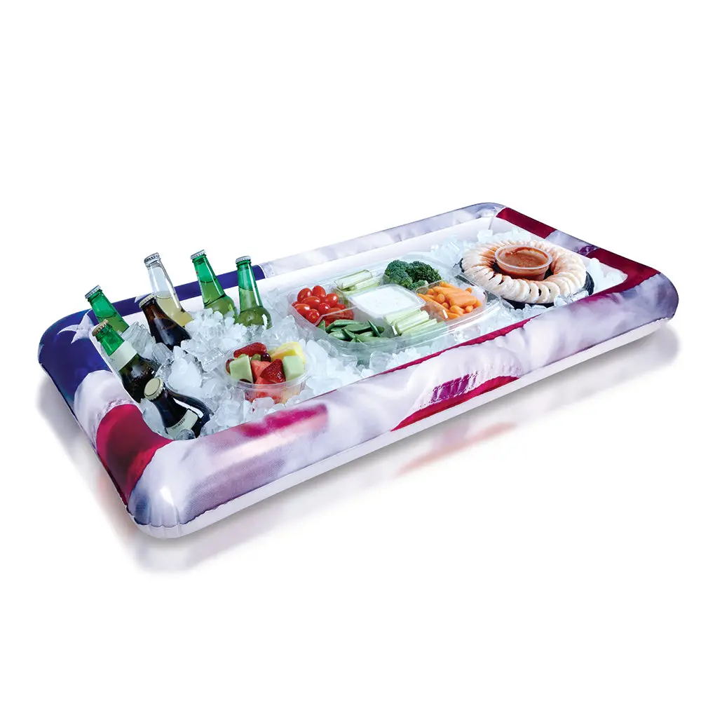 Patriotic Stars & Stripes Inflatable Buffet Cooler 1