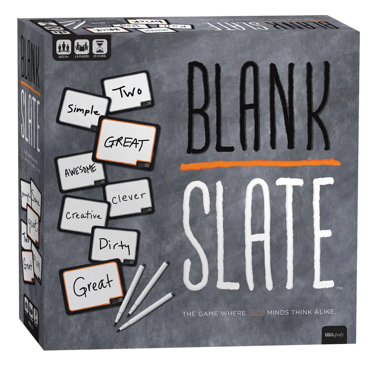 Usaopoly Blank Slate Family Board Game 1