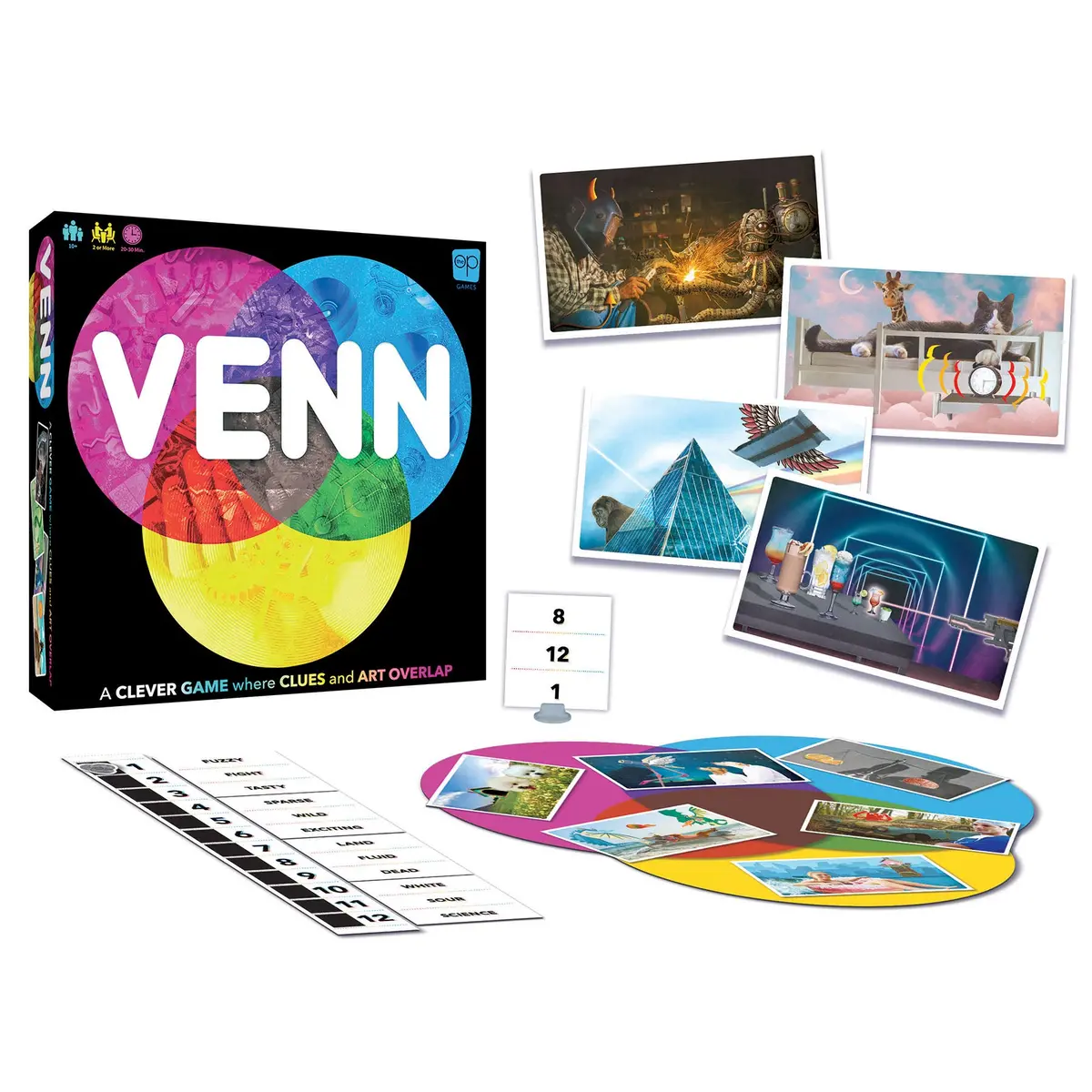 Usaopoly Venn Abstract Strategy Board Game 1