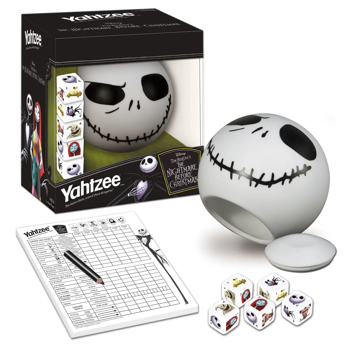 The Nightmare Before Christmas Yahtzee® Dice Game 1