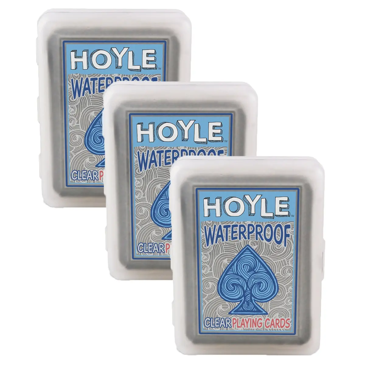 Hoyle Waterproof Playing Cards, Triple Deck Set 1