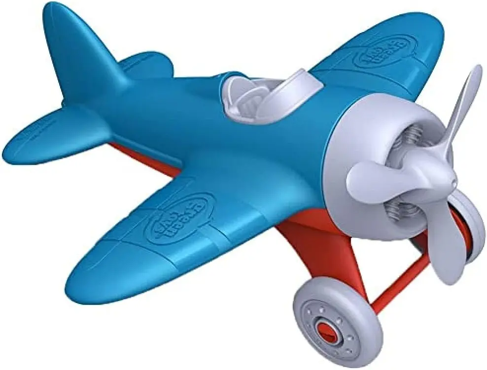 Green Toys Eco-Friendly Preschool Toy Plane - Blue And Red 1