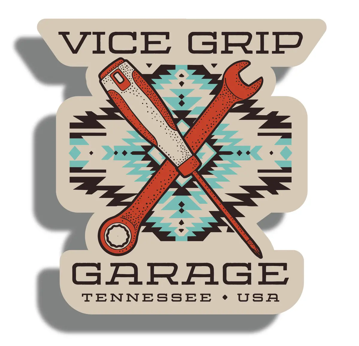 Vgg-Western Sticker 1