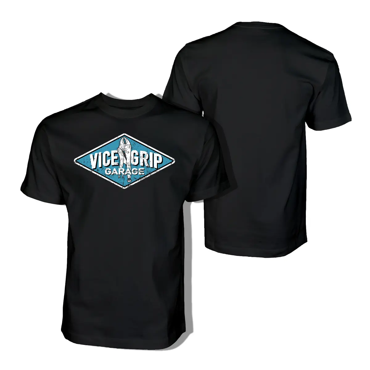 Vice Grip Garage Blue Sign Shirt 1
