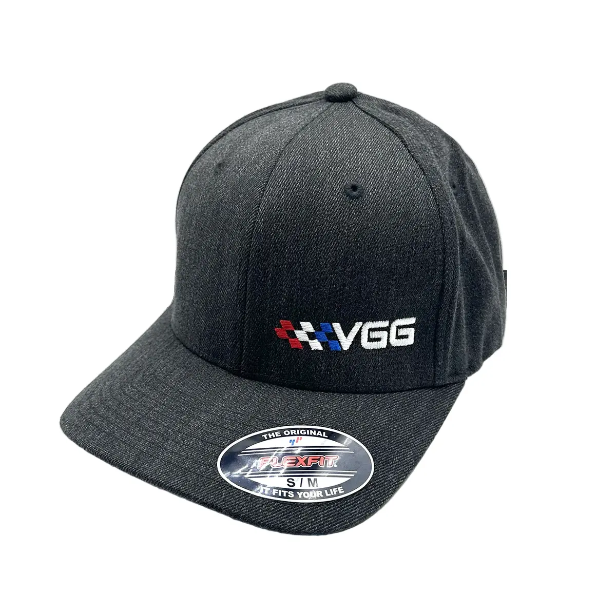Heather Grey Flex Fit Hat 1