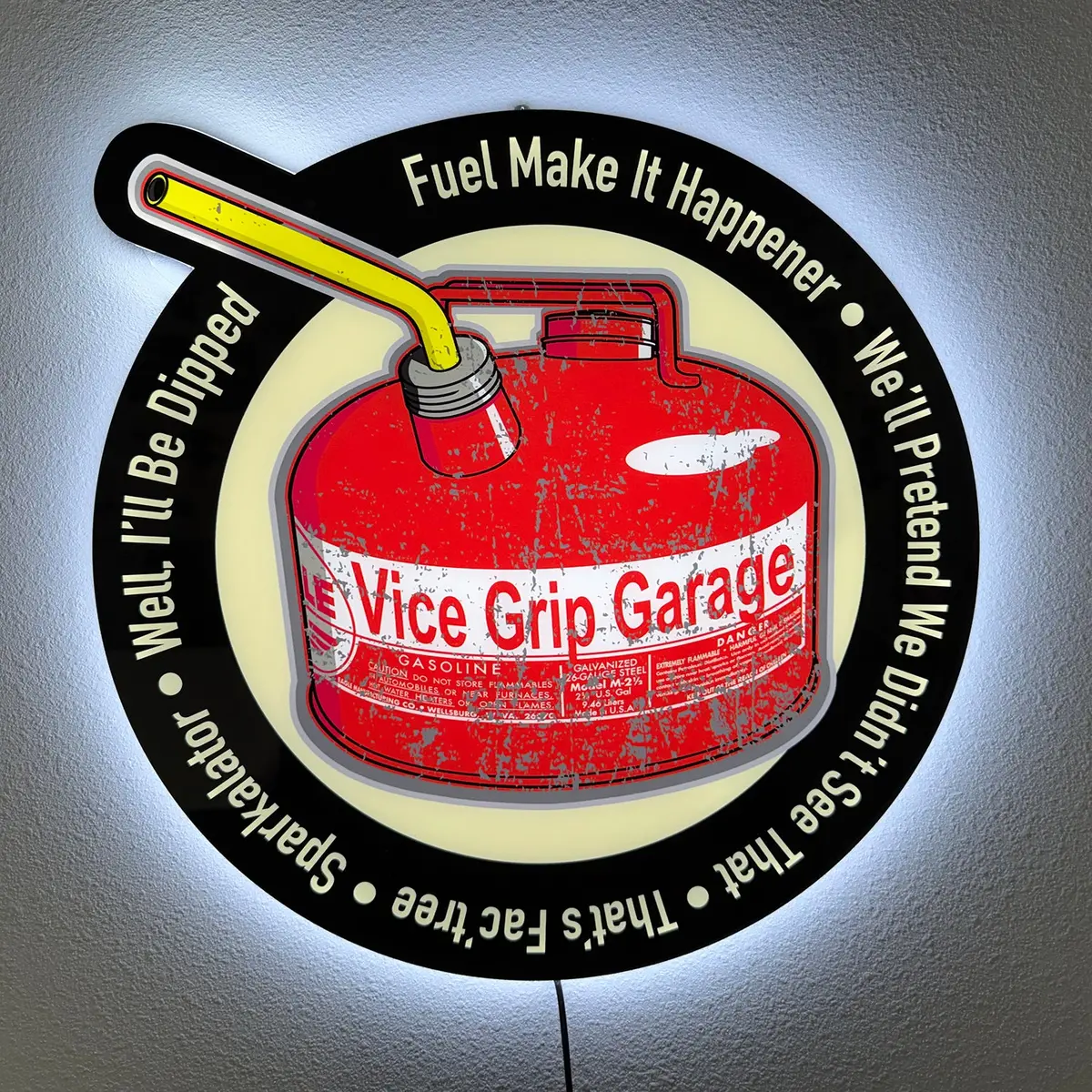 Vgg Gas Can Lighted Sign 1