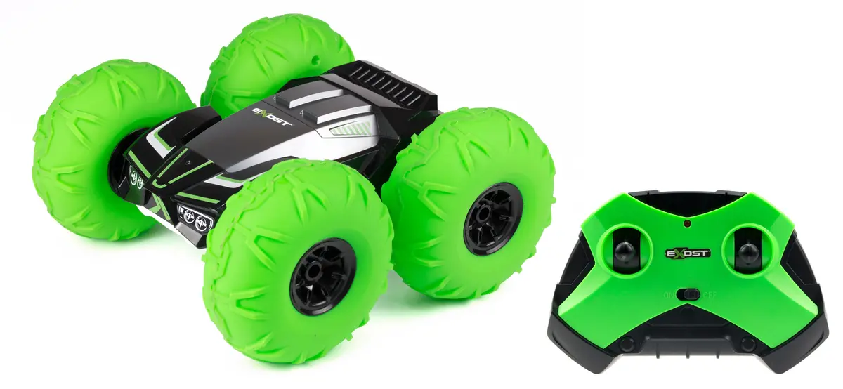 Exost 360 Tornado 1:10 Scale Radio Control Monster Truck - Green 1