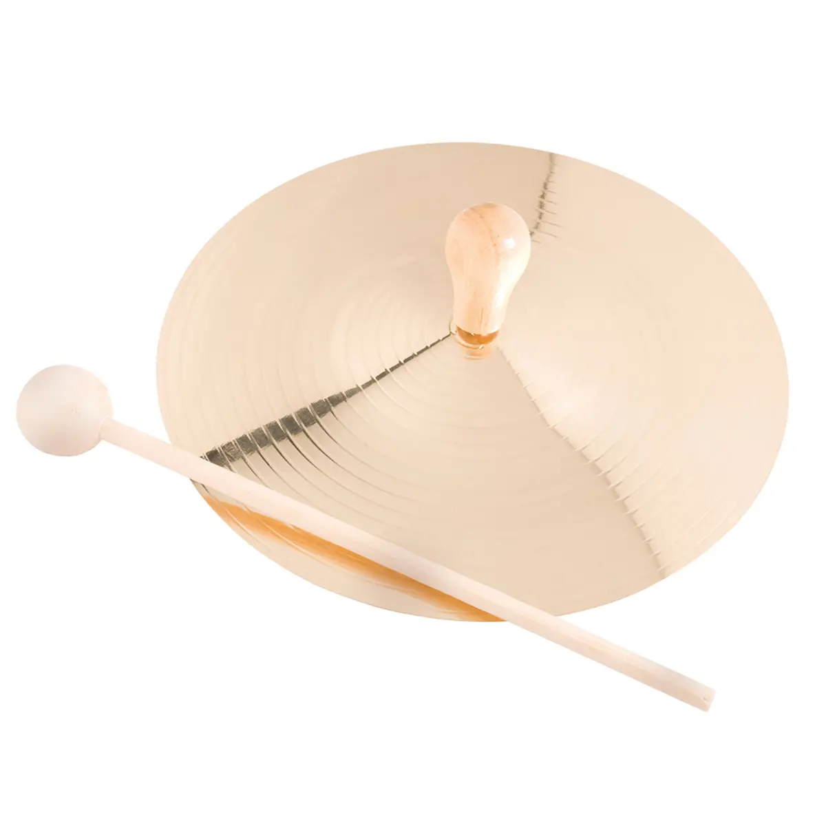 Westco Educational 6" Cymbal With Mallet For Beginner Musicians 1