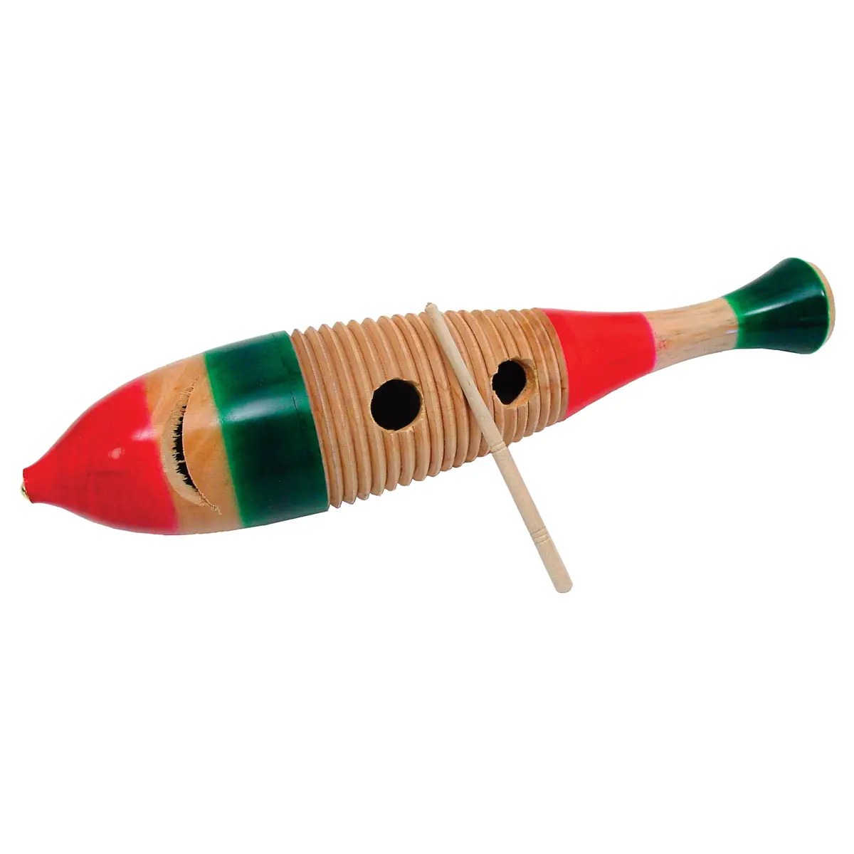 Westco Handmade Medium Guiro Wooden Musical Instrument 1