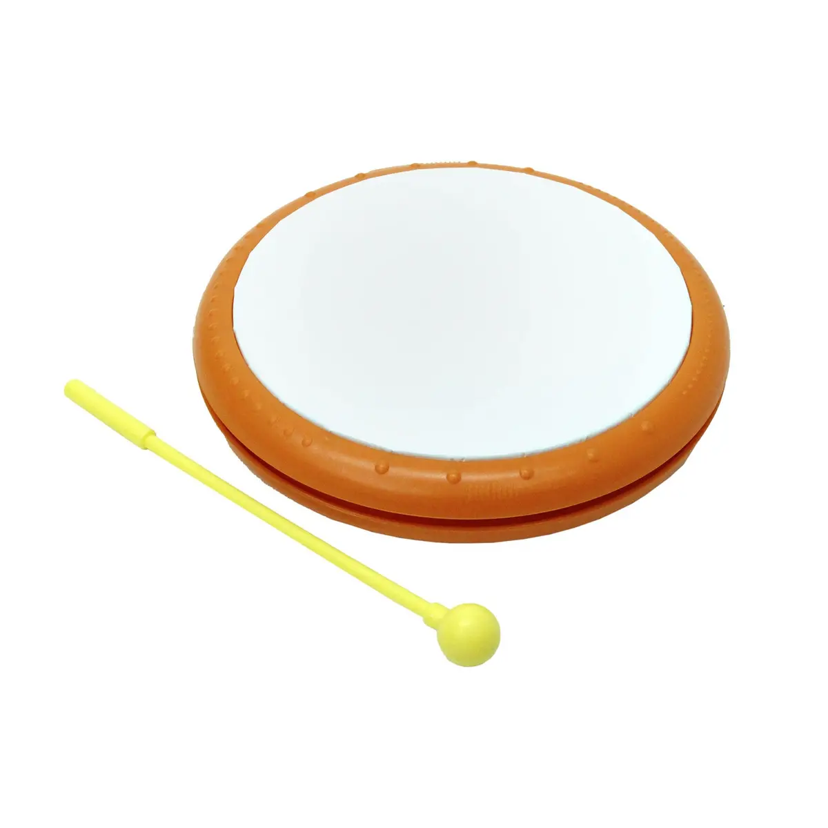 Westco Educational 8" Plastic Frame Drum With Mallet 1