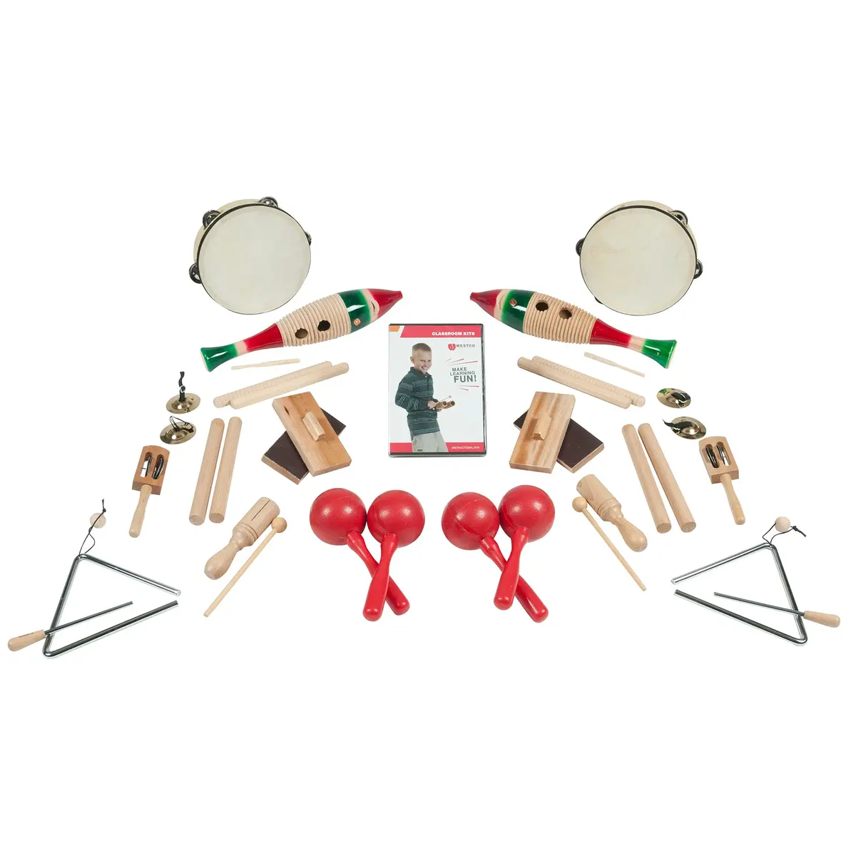 Westco 19-Piece Sound Exploration Music Kit For Kids 1