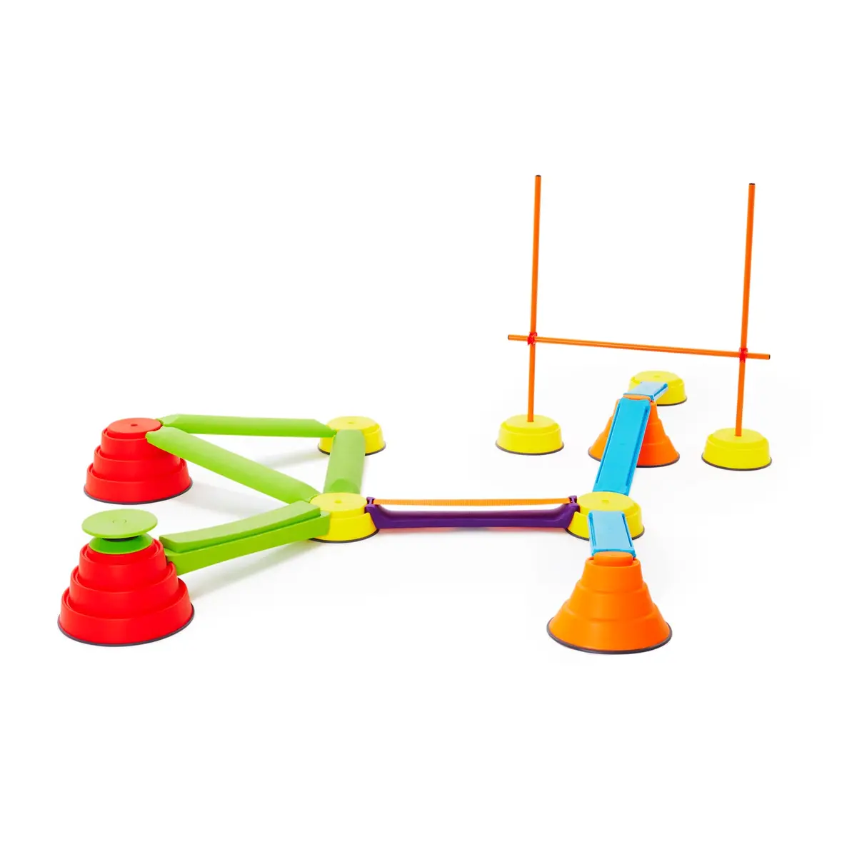 Gonge Build N’ Balance Advanced Set, Playful Backyard Balancing Course 1