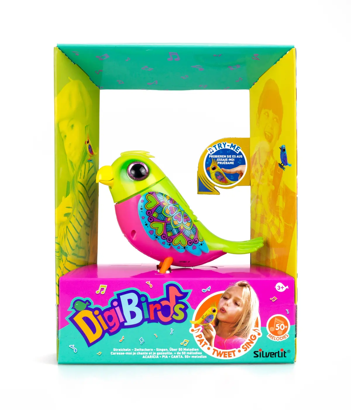 Digibirds Ii Interactive Love Bird - Lively Green 1