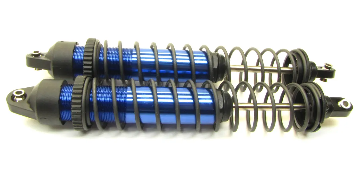 Fits X-Maxx Shocks (Gtx Aluminum Blue-Anodized Tra7761 (2) 77086-4 1