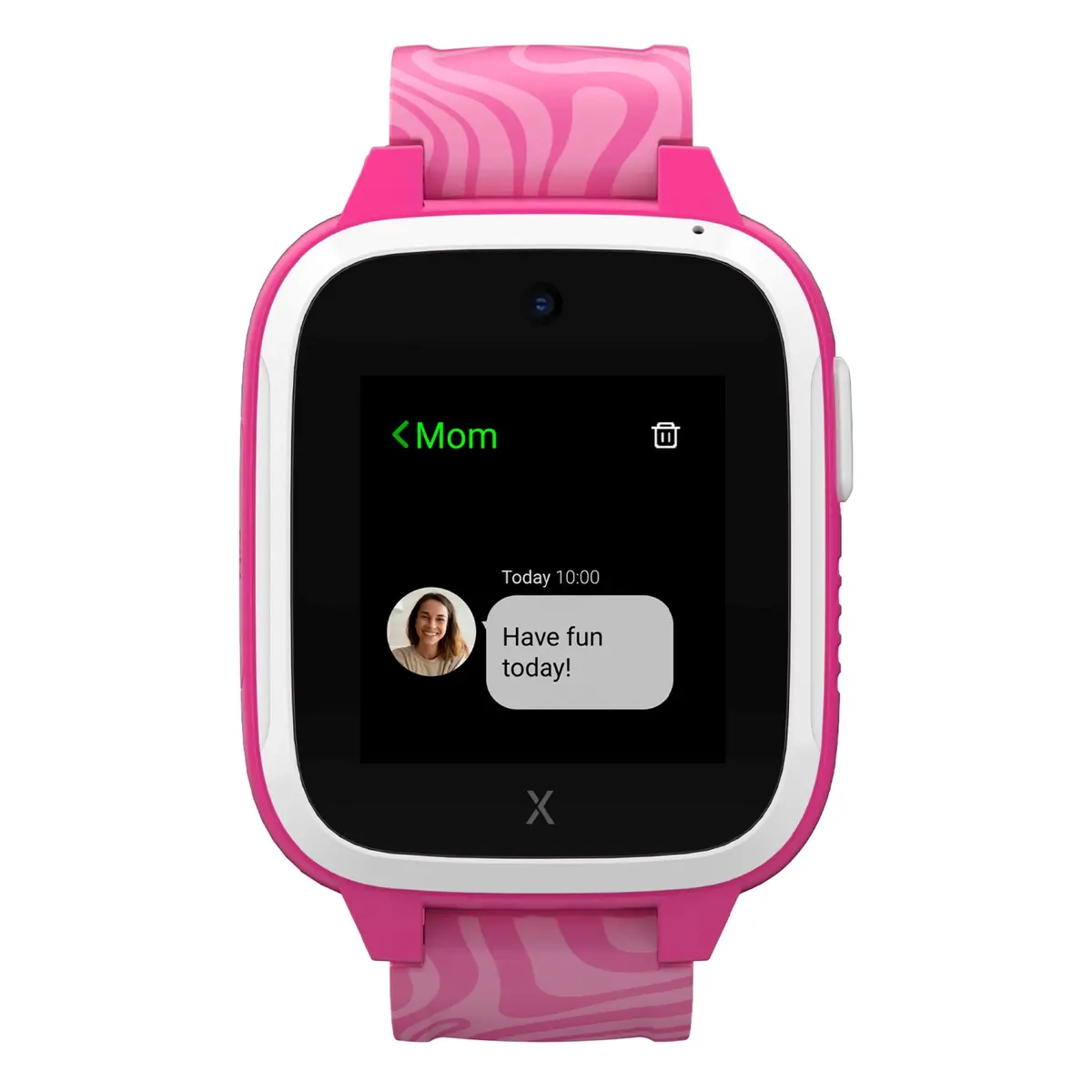 Xplora Xgo3 Jungle Edition Kids’ Smart Watch - Pink Zebra Strap 1