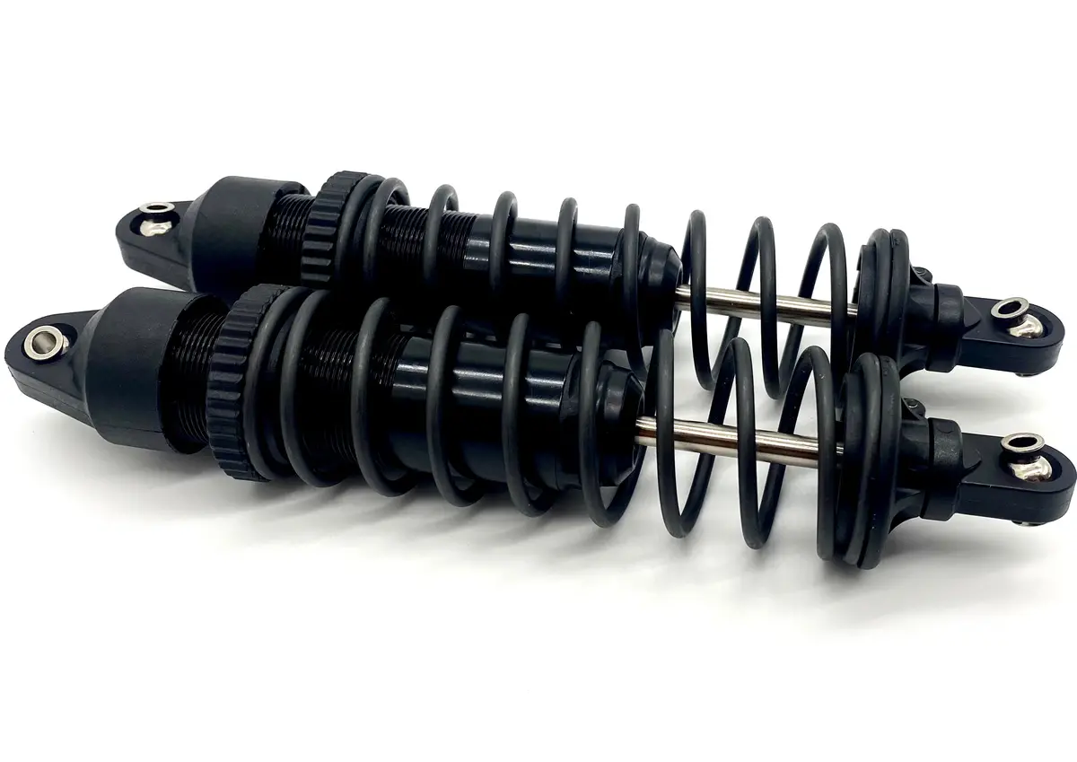 Fits Xrt Shocks (Front Gtx Aluminum Black-Anodized Tra7861r (2) 78086-4 1