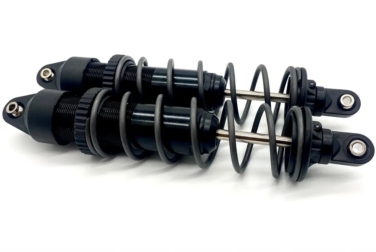 Fits Xrt Shocks (Rear Gtx Aluminum Black-Anodized Tra7861 (2) 78086-4 1