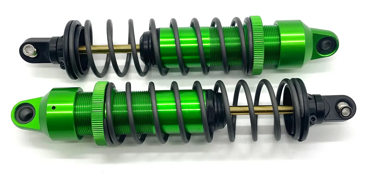 Xrt Ultimate Shocks (Gtx Alum Green-Anodized Front, Upgraded 7861G(2) Traxxas 78097-4 1