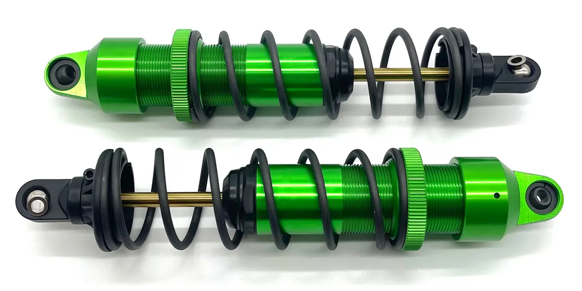 Xrt Ultimate Shocks (Gtx Alum Green-Anodized Rear Upgraded 7861G (2) Traxxas 78097-4 1