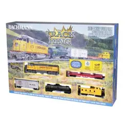 Bachmann Trains - Track King Ho Scale Ready To Run Electric Train Set 1