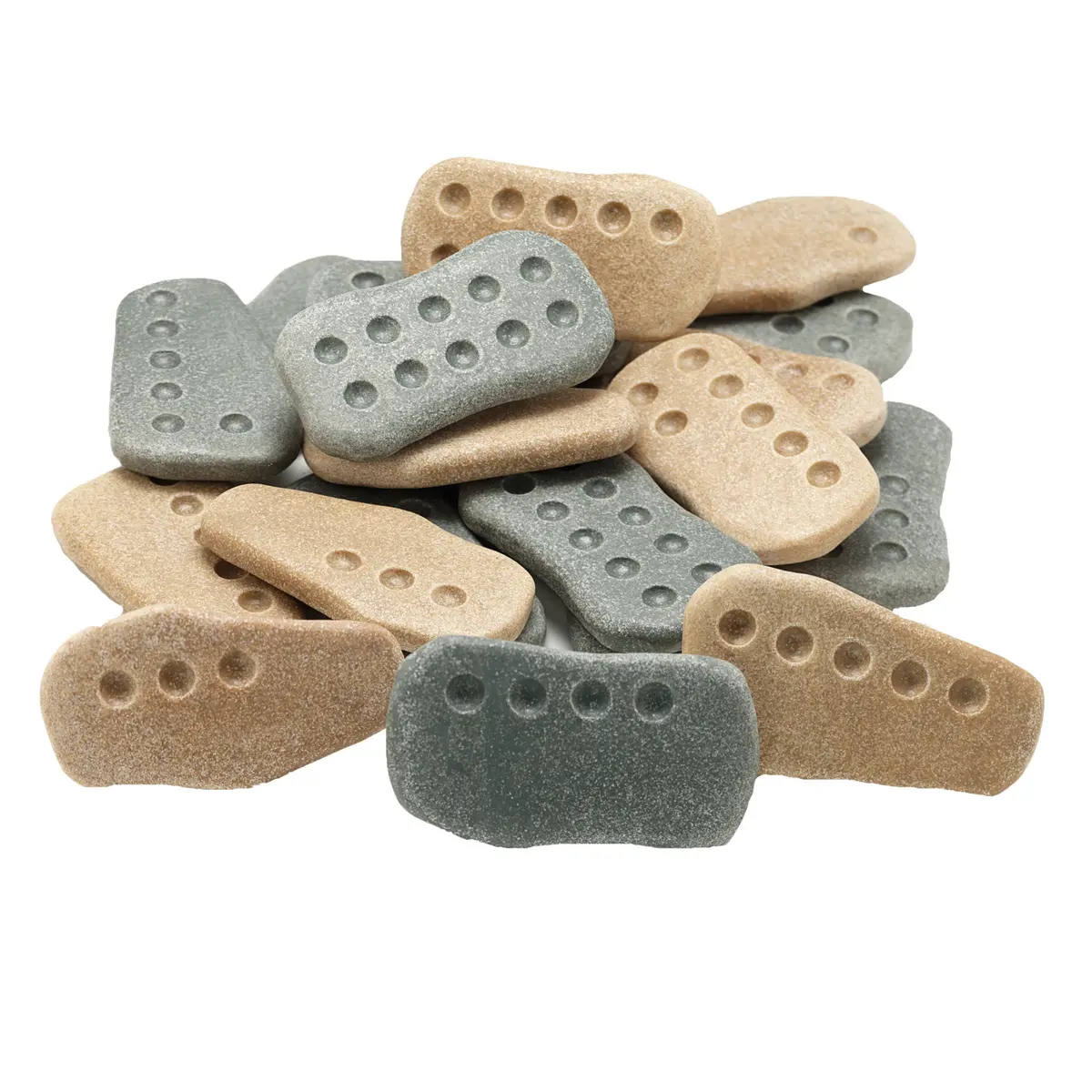 Yellow Door Tactile Counting Stones - Interactive Math Playset - Set Of 20 1