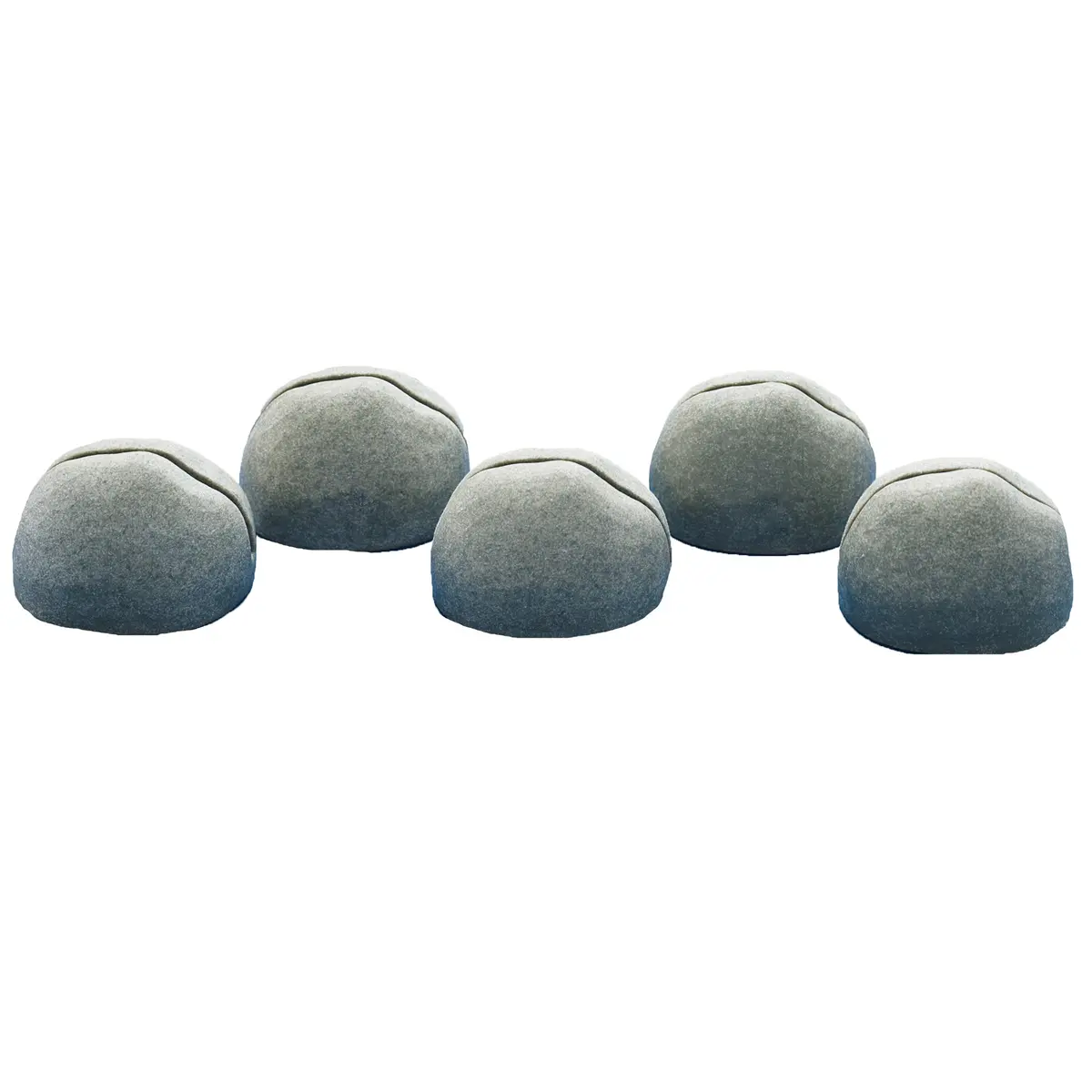 Yellow Door Stand-It-Stones, Set Of 5 - Real Stone Card Holders 1