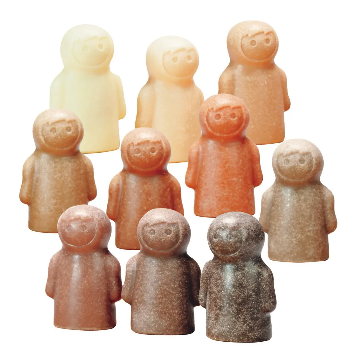 Yellow Door Little People Like Me - Diverse Play Figures, Set Of 10 1