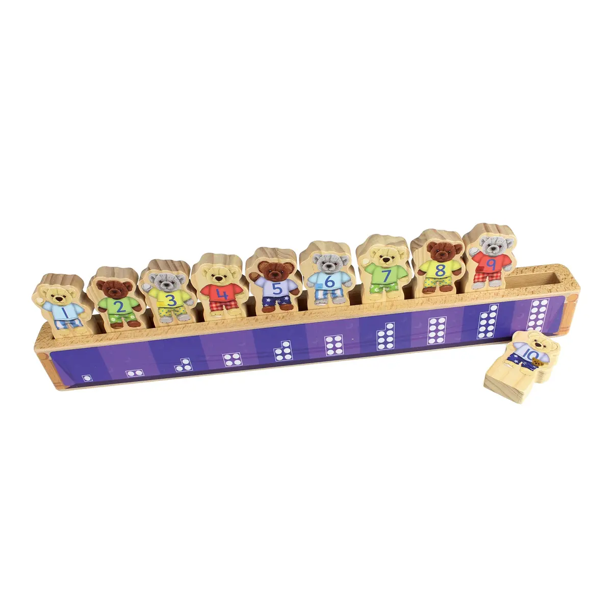 Yellow Door Ten In The Bed Number Line Activity Set - Multicolor 1