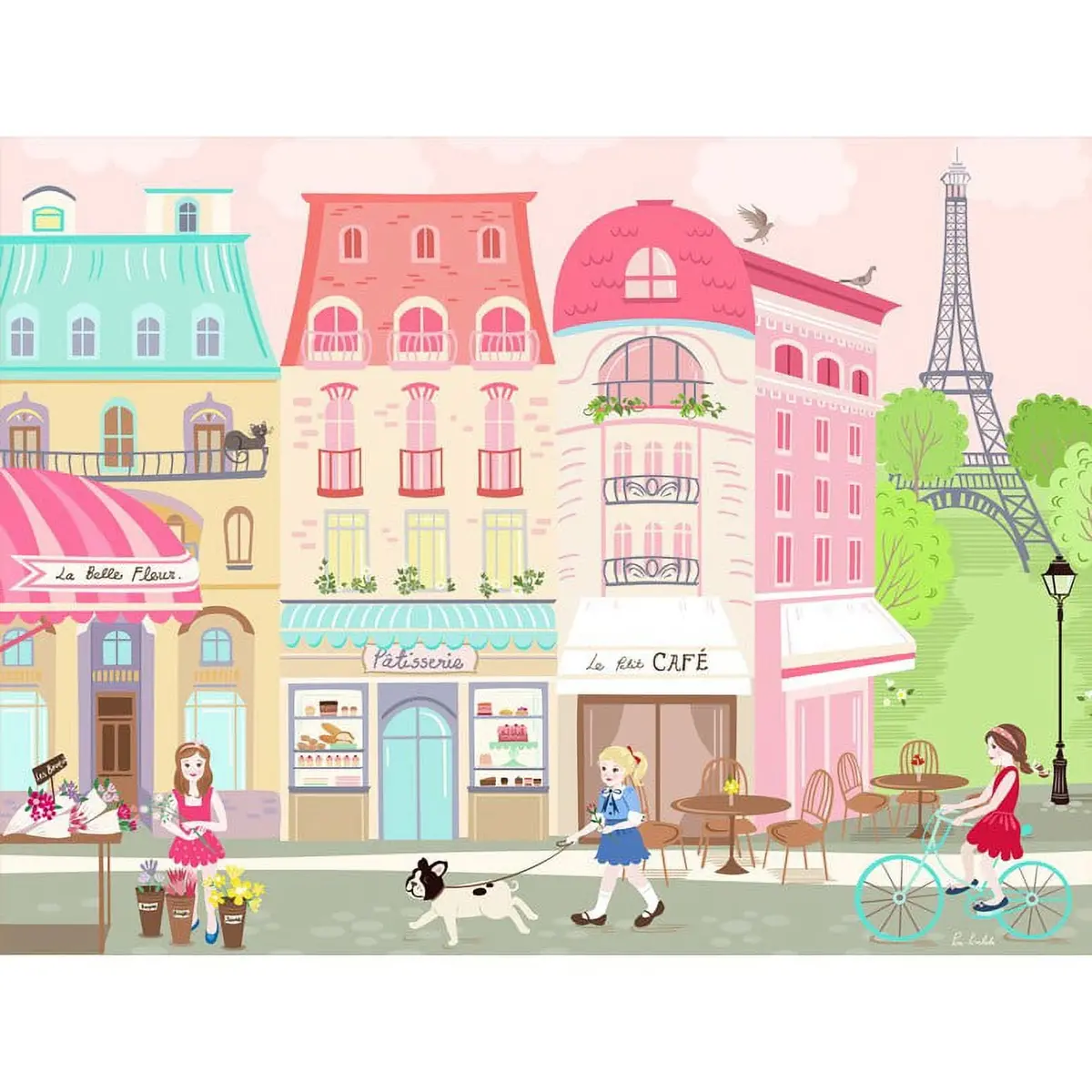 Oopsy Daisys Parisian Afternoon Canvas Art 1