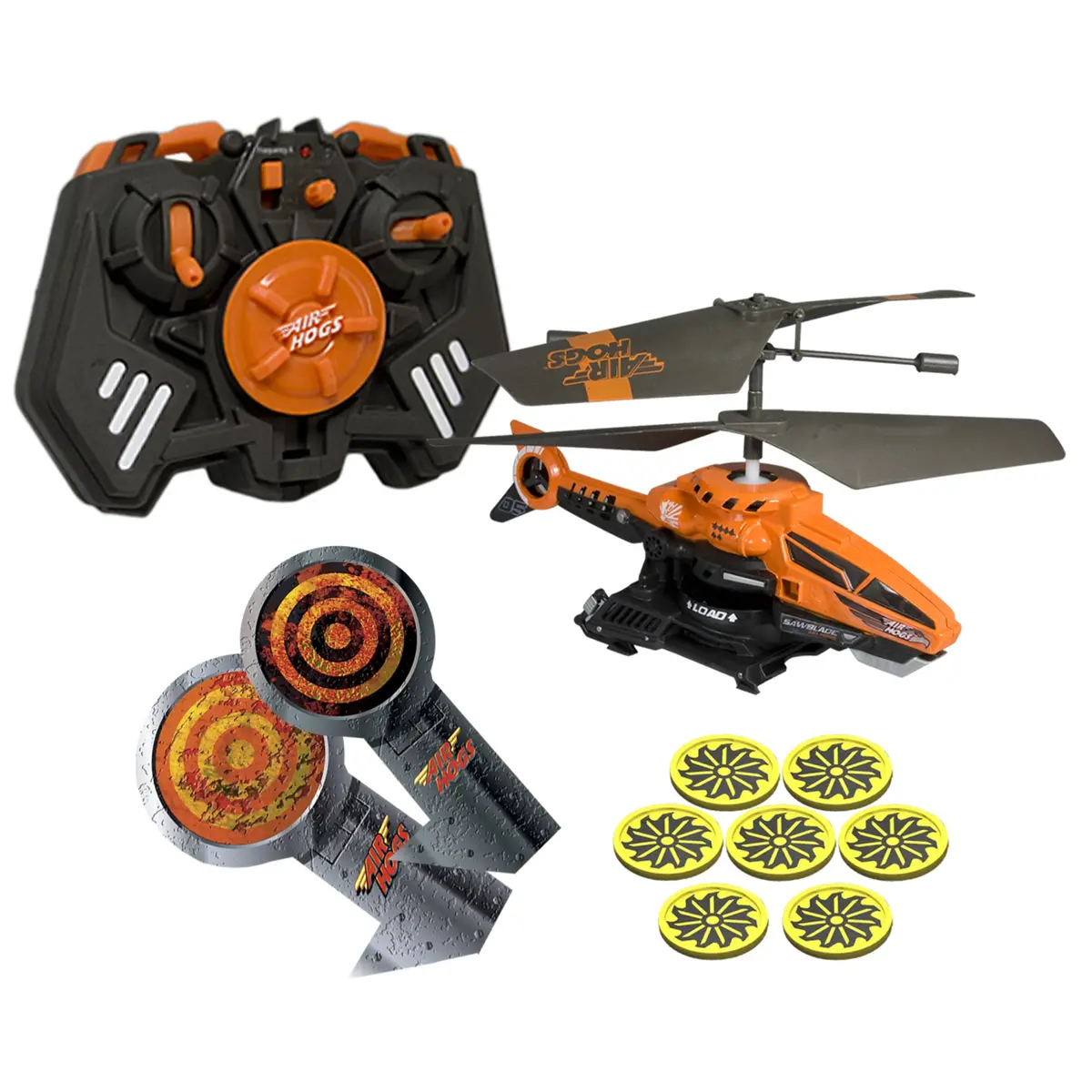 Air Hogs Remote Control Saw Blade Helicopter - Orange 1